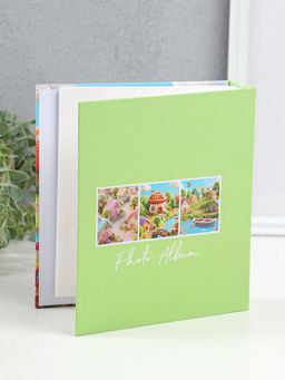 Фотоальбом на 100 фото 13×18 см «Вязаный домик», в коробке, 5×18×20.5 см