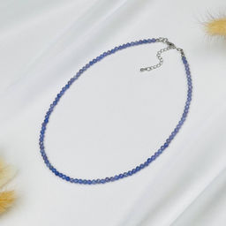 Колье из Танзанита 39 см +