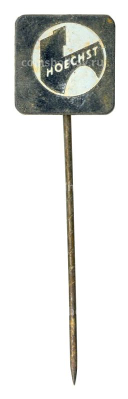 Значок фармкомпания Hoechst (Германия)