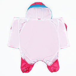 Комбинезон для собак, демисезонный с сумкой, размер L (ДС 33, Ог 45, ОШ 30 см), розовый - Simaland фото 13