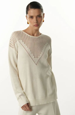 Conso/KJL 230721 - Milk Джемпер женский