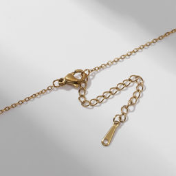 Кулон «Зайчик» малыш, цвет белый в золоте, 40 см