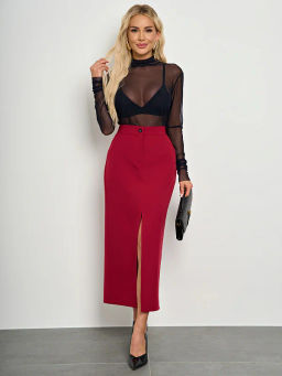 JETTY Водолазка из сетки