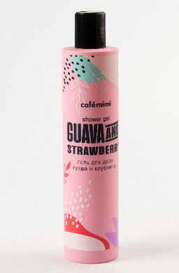 КАФЕ КРАСОТЫ le Cafe Mimi Гель/душ Гуава и Клубника 300мл