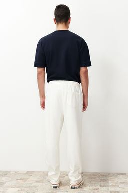 TRENDYOL MAN Ekru Regular Fit Etiket Aplikeli Cepleri Dikisli Esofman Alt? TMNSS23EA00010 - Trendyolmilla фото 19