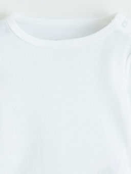 Bisiklet Yaka Erkek Bebek ??t??tl? Body 2li