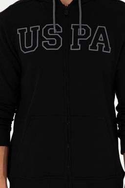 Мужской черный вязаный кардиган Неожиданная скидка в корзине - U.s. polo assn фото 6