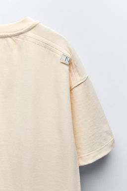 PLAIN HEAVY WEIGHT T-SHIRT - Zara фото 11