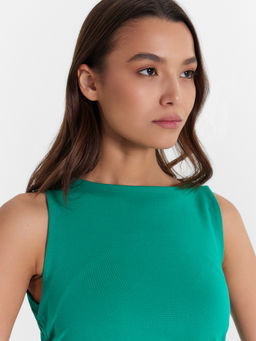 Платье женское зеленое изумрудный 152646 - Mark formelle фото 6