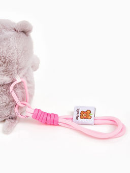 Мягкая игрушка «Бегемот», на подвесе, 16 см