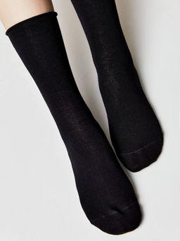 Цена за 2 пары. Носки Короткие CONTE Меланжевые носки COMFORT графит - Conte elegant фото 9