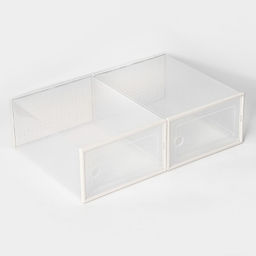 Коробка для хранения обуви с дверцей Доляна Middle size, 243314 см, 2 шт  фото 4