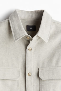 Sobrecamisa de fieltro Regular Fit - H&m фото 7