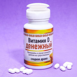 Драже - Конфеты в банке Витамин денежный, 50 г. - Simaland фото 4