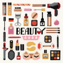 Набор для вышивания PANNA CE-7391 Красота 27.5 х 27.5 см