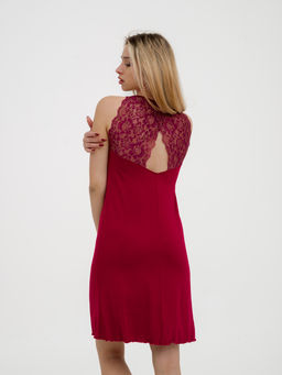 Ночная сорочка из вискозы Патриция-2 бордо