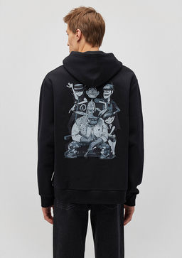 Siyah Sweatshirt - Mavi фото 3