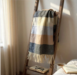 Палантин из кашемира, мультицвет - Greta фото 3