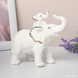 Статуэтка Слоны 12х13 см / B1915 /уп 36/ - Галеонтрейд фото 8