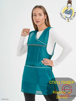 сарафан с четырьмя карманами и нагрудным карманом - Bruno фото 12