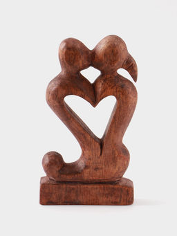 Сувенир Поцелуй, 15?9?3.5 см, дерево