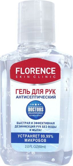 Florence Гель для рук Антисептический 60мл