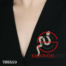 стильная Брошь змея Размер 2.5*4.5 см. - Bruno фото 3