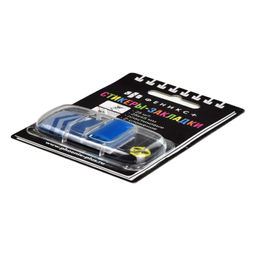 Цена за 2 шт. Стикеры-закладки пластиковые, 25х45 мм, 25 шт., арт. 58501 / 48 СТРЕЛКА