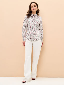 Рубашка с контрастной стойкой OD-737-6 - Tantino фото 2