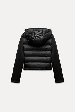 NEOPRENE-EFFECT PADDED JACKET - Zara фото 14