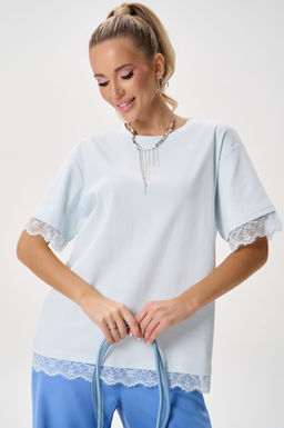 Футболка Бэль (голубой) - Эльза фото 5