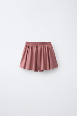 BERMUDA FLUIDA SPORTY CON MODAL / Rosa empolvado - Zara фото 3