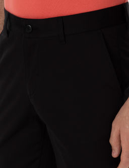 Siyah Slim Fit Pamuk Kar___ml_ Kanvas Pantolon - Cacharel фото 5