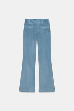 FLARE CORDUROY TROUSERS