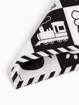 Платочек-шуршалка, игрушка по методике Г. Домана, 27×27 см