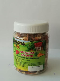 БОСПА ЭКО лак. 30 палочек для грызунов Овощное ассорти