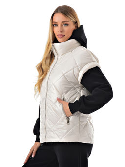 Жилет утепленный стеганый без капюшона
