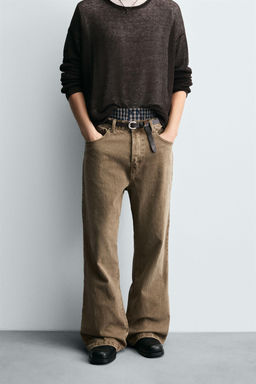 RELAXED FLARE FIT JEANS