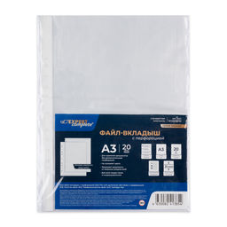 Expert Complete Premier Файл-вкладыш вертикальный A3 20 шт. 35 мкм глянцевый прозрачный EC22006732