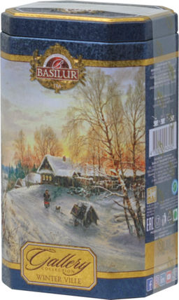 BASILUR. Новый год. Галерея. Зимняя дорога 100 гр. жест.банка (Уцененная)