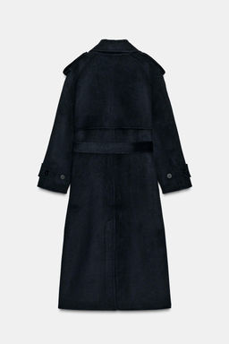LONG WOOL BLEND COAT ZW COLLECTION LIMITED EDITION - Zara фото 8
