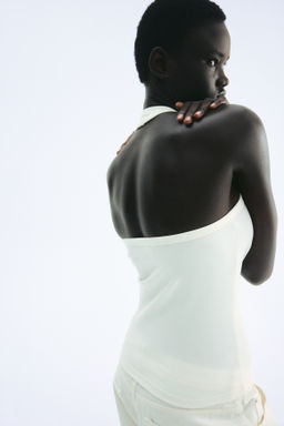 Top halter en algod?n pima - H&m фото 6