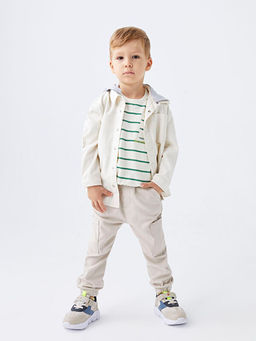 Beli Lastikli Basic Erkek Bebek Jogger Pantolon