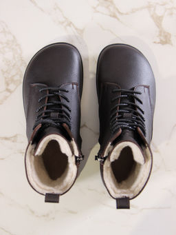 Босоногие ботинки barefoot зимние натуральная кожа - Ed'art фото 4