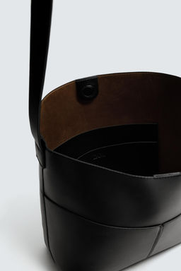 TOPSTITCHED TOTE BAG - Zara фото 14