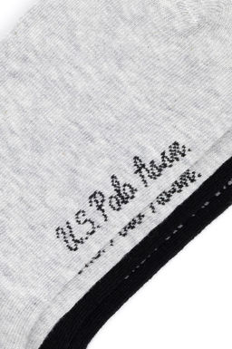 Женские серые меланжевые носки Неожиданная скидка в корзине - U.s. polo assn фото 3