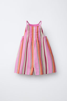 MONO CORTO CUELLO HALTER FLORES / Rosa vigor?