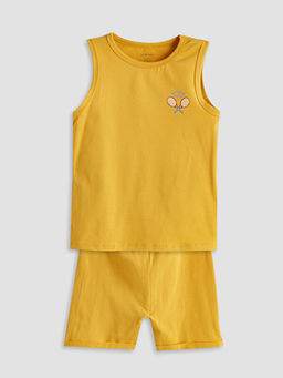 Nak??l? Erkek Bebek Atlet ve ?ort 2li