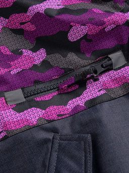 Горнолыжный костюм Valianly для девочки темно-фиолетового цвета 9016TF  фото 10