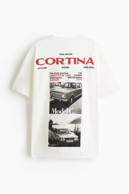 Camiseta oversize con motivo estampado - H&m фото 10